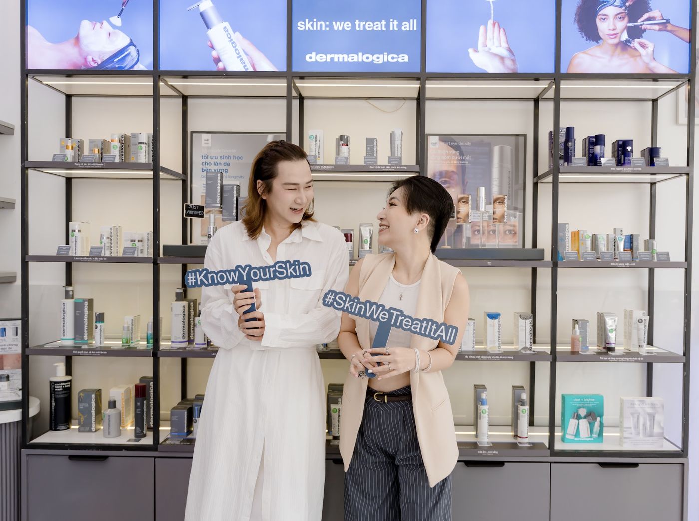 Check-in và nhận quà tại Dermalogica Concept Salon